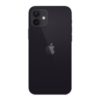 The back of iPhone 12 Black color