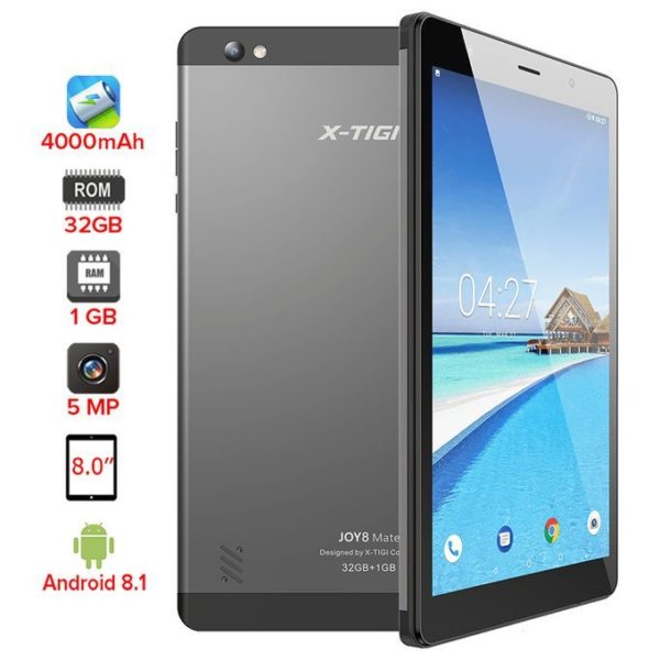 X Tigi Joy8 Mate 8.0" Tablet- 32GB+1gb - 4000mAh+ Flip Cover - Image 5