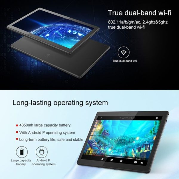 Lenovo Tab M10 10.1″ 4GB RAM + 64GB ROM 4G LTE Android Tablet (Slate Black) - Image 4