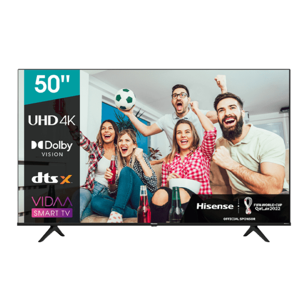 Hisense 50 Inch 50A7GKEN Smart 4K UHD Frameless TV