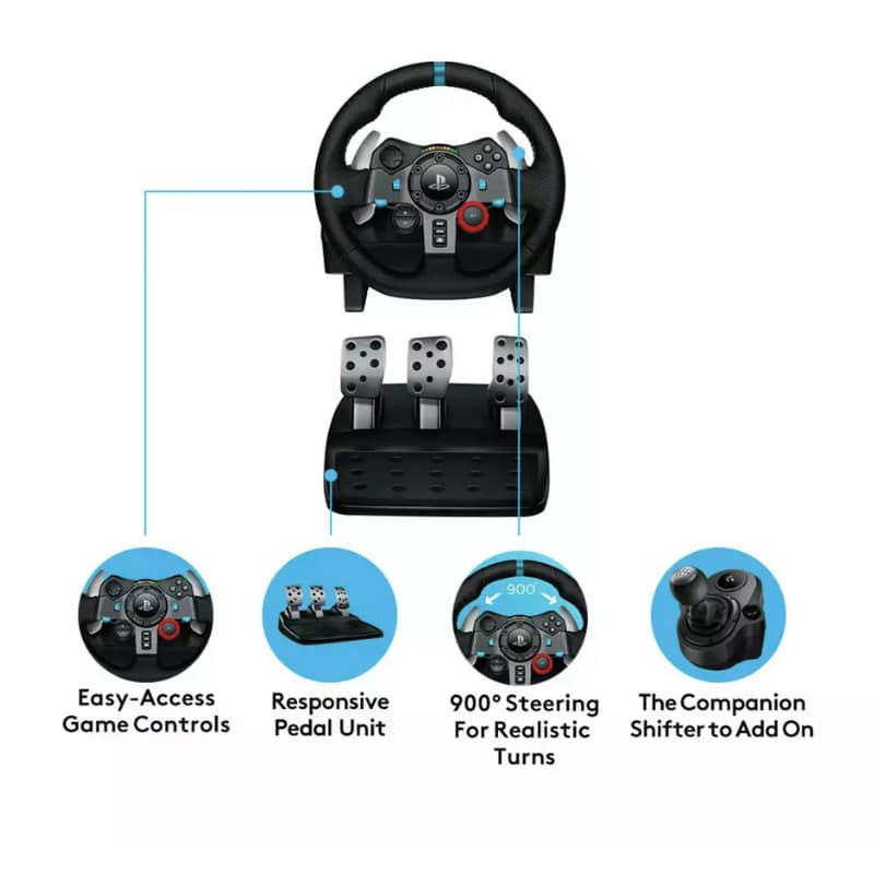 Logitech G29 Driving Force Racing Wheel (PS3
