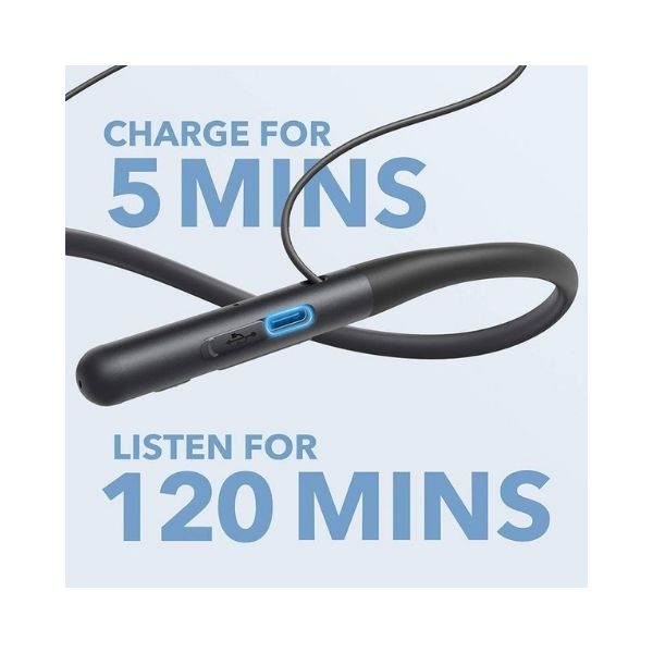 Anker Soundcore Life U2 Bluetooth Neckband Earphones – IPX7 Waterproof, 24H Playtime - Image 3