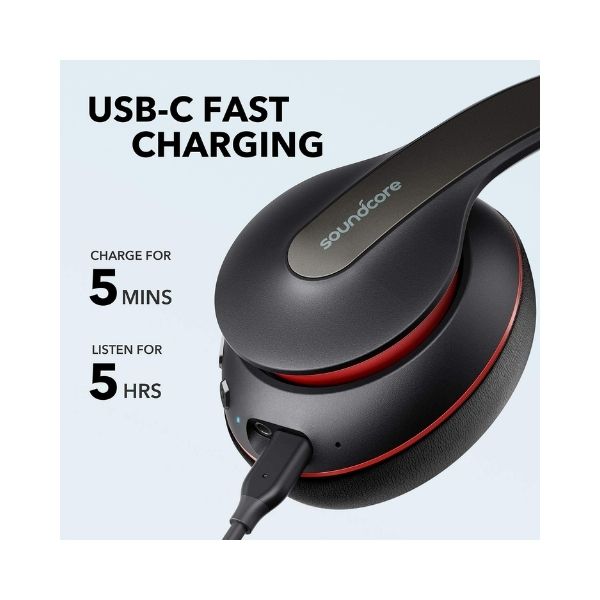 Anker Soundcore Life Q10 Wireless Bluetooth Over-Ear Headphones - Image 5