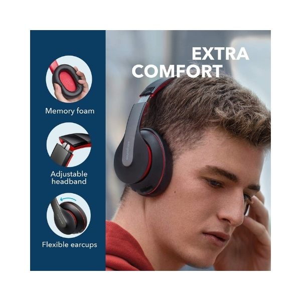Anker Soundcore Life Q10 Wireless Bluetooth Over-Ear Headphones - Image 2