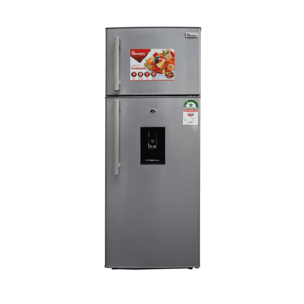 213 LITERS 2 DOOR DIRECT COOL FRIDGE + DISPENSER, SILVER- RF/130