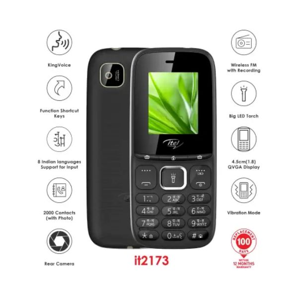 itel IT2173 Feature Phone - Image 3