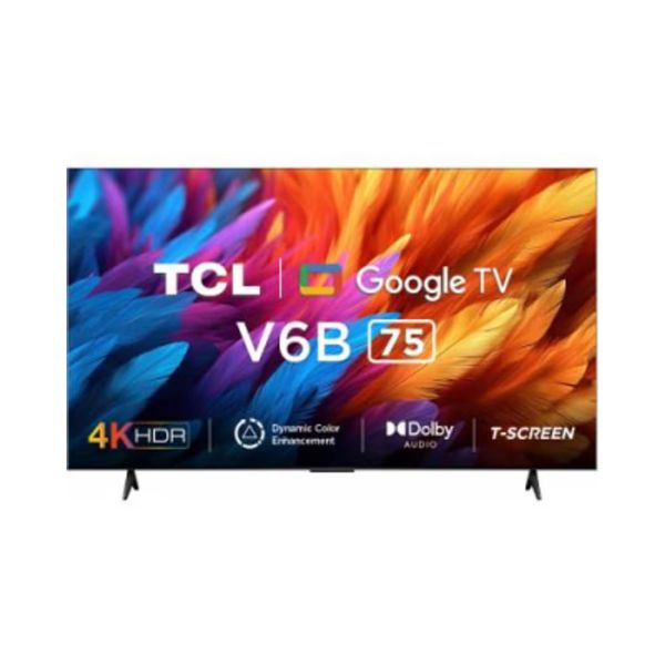 TCL 75V6C 4K HDR ANDROID SMART LED TV - Image 4