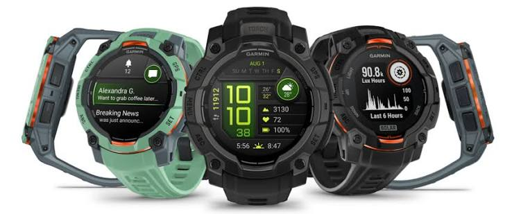 Garmin Instinct® 3 AMOLED 45mm Rugged GPS Smartwatch - Image 2