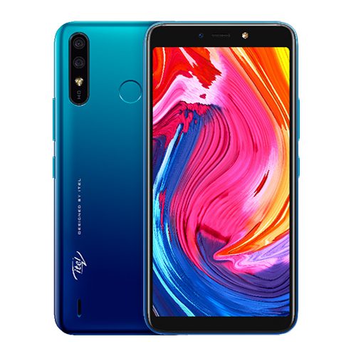 iTel A56 front and bue back image