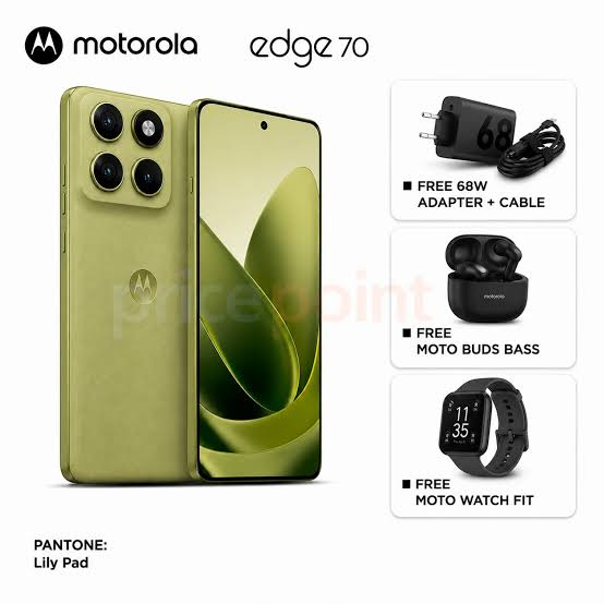 Motorola Edge 70 12GB/512GB with Buds, Fit & Adapter - Image 5