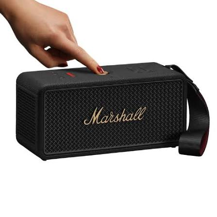Marshall Middleton Bluetooth Portable Speaker Black & Brass - Image 3