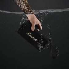 Marshall Middleton Bluetooth Portable Speaker Black & Brass - Image 4