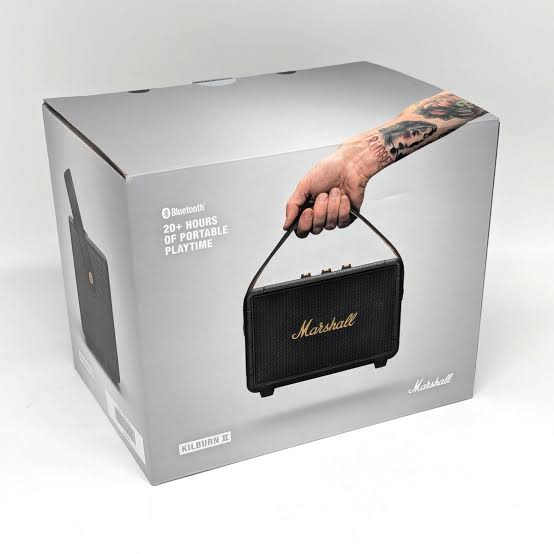 Marshall Kilburn II Bluetooth Portable Speaker Black & Brass - Image 7