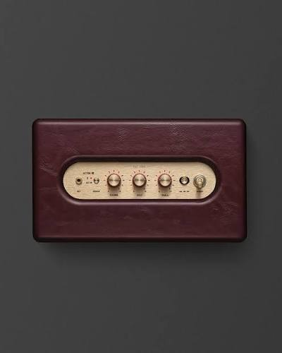 Marshall Acton III Bluetooth Speaker Burgundy - Image 4