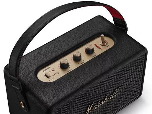 Marshall Kilburn III Bluetooth Portable Speaker Black & Brass - Image 4