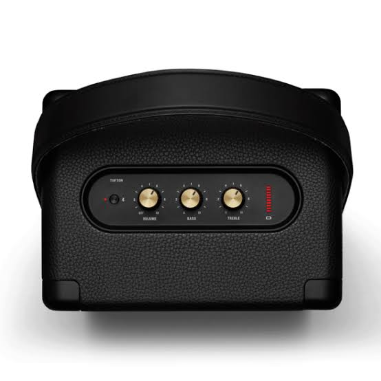 Marshall Tufton Bluetooth Portable Speaker Black & Brass - Image 3