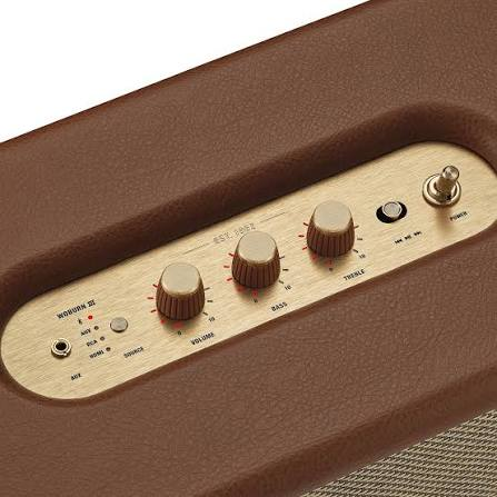 Marshall Woburn III Bluetooth Speaker Brown - Image 3
