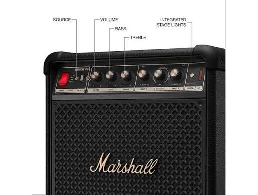 Marshall Bromley 450 Bluetooth Party Speaker Black & Brass - Image 4