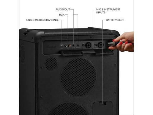 Marshall Bromley 450 Bluetooth Party Speaker Black & Brass - Image 5
