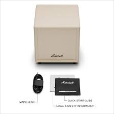 Marshall Heston Sub 200 TV Subwoofer Cream - Image 6