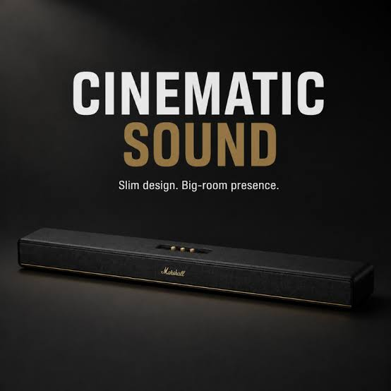 Marshall Heston 120 Soundbar Black - Image 2